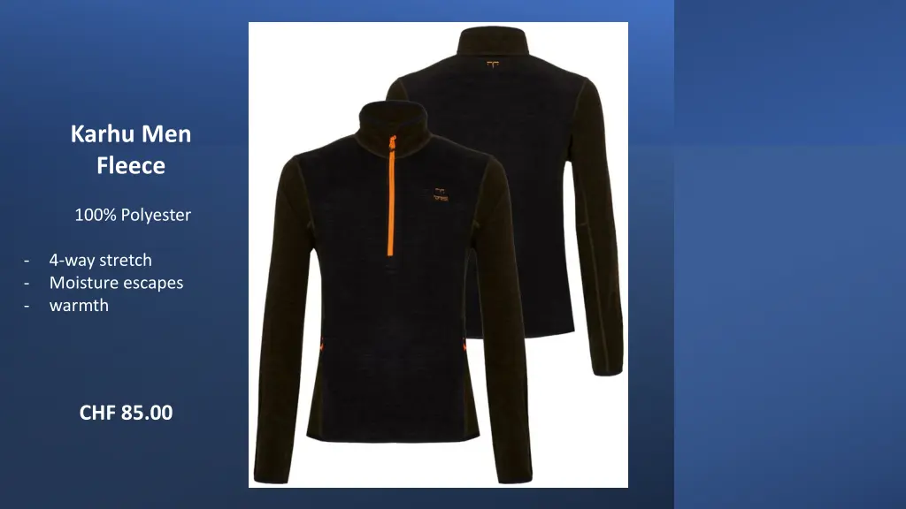 karhu men fleece