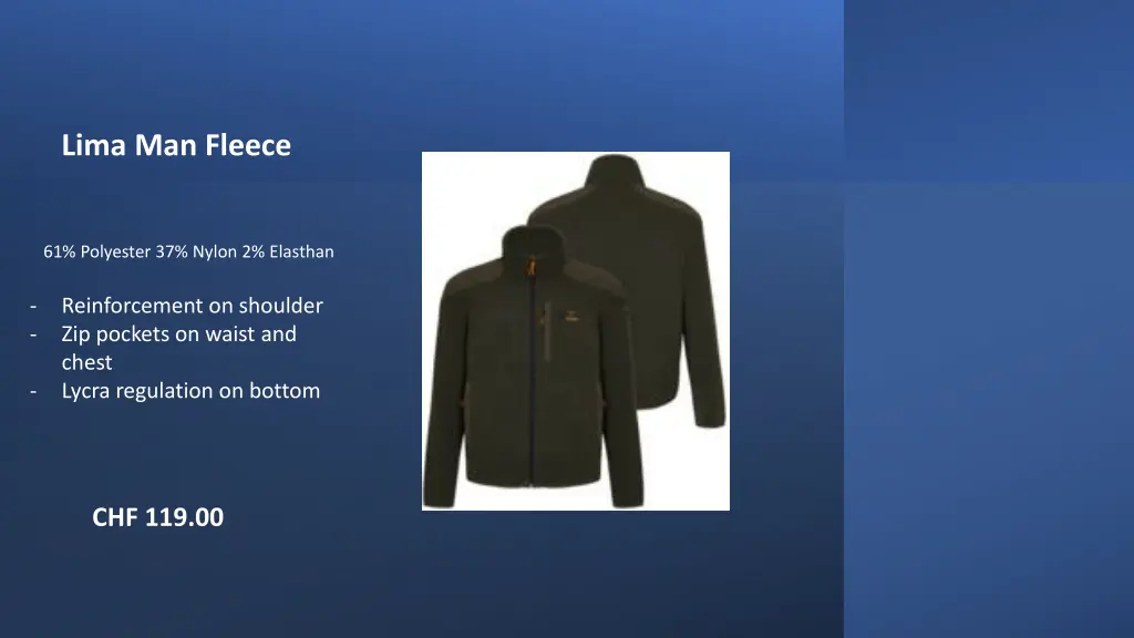 lima man fleece