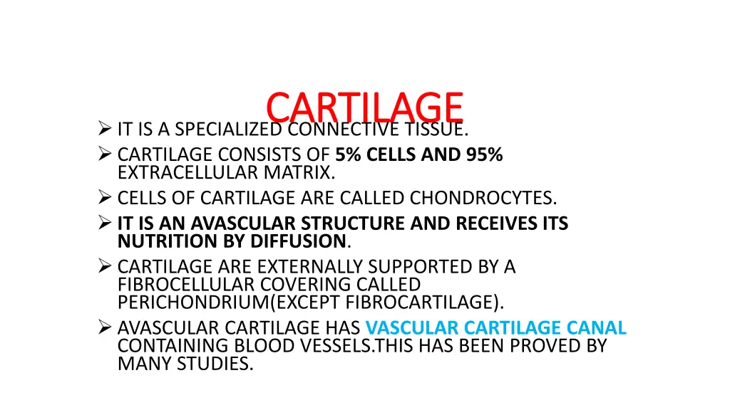 cartilage cartilage