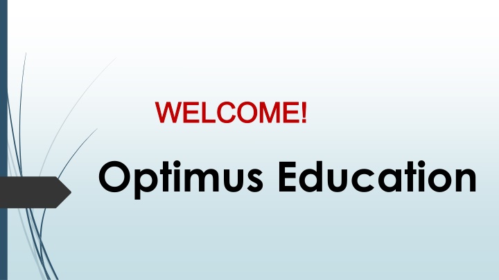 welcome welcome optimus education