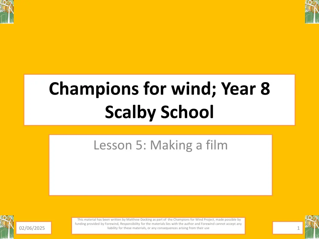 champions for wind year 8 scalby school