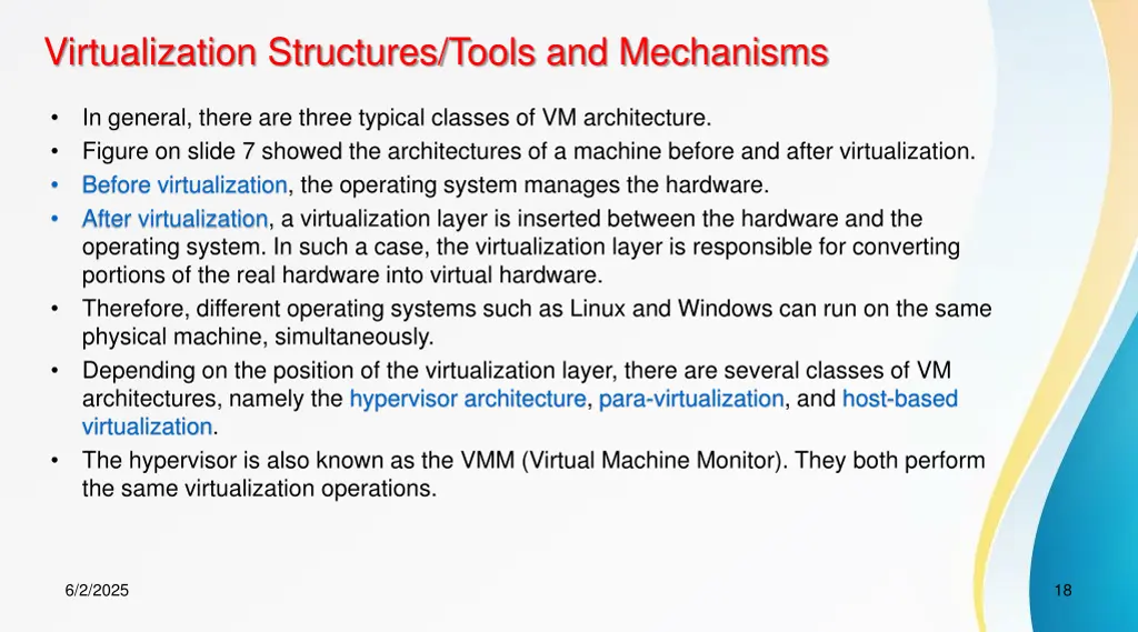 virtualization structures tools and mechanisms