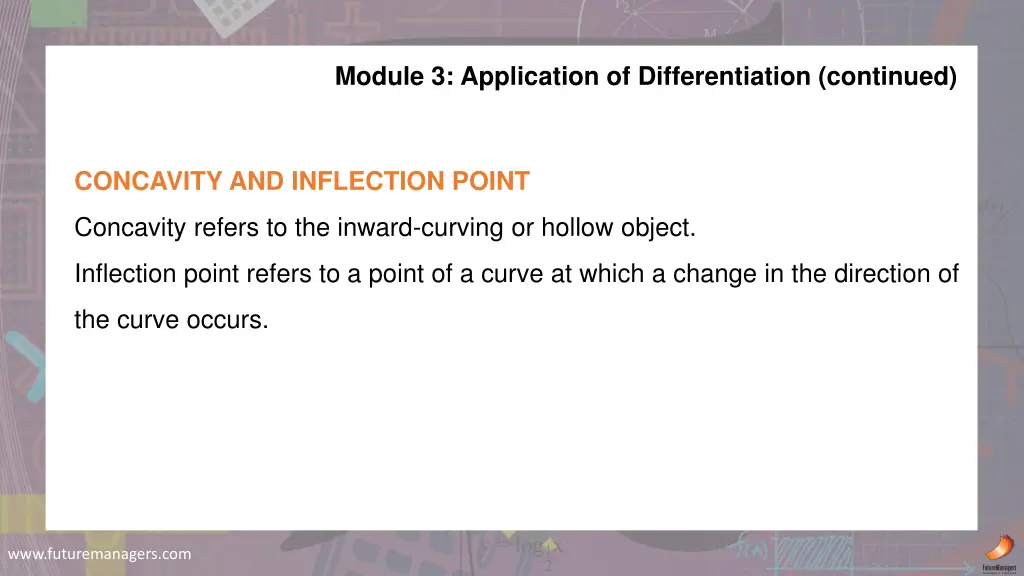 module 3 application of differentiation continued 1