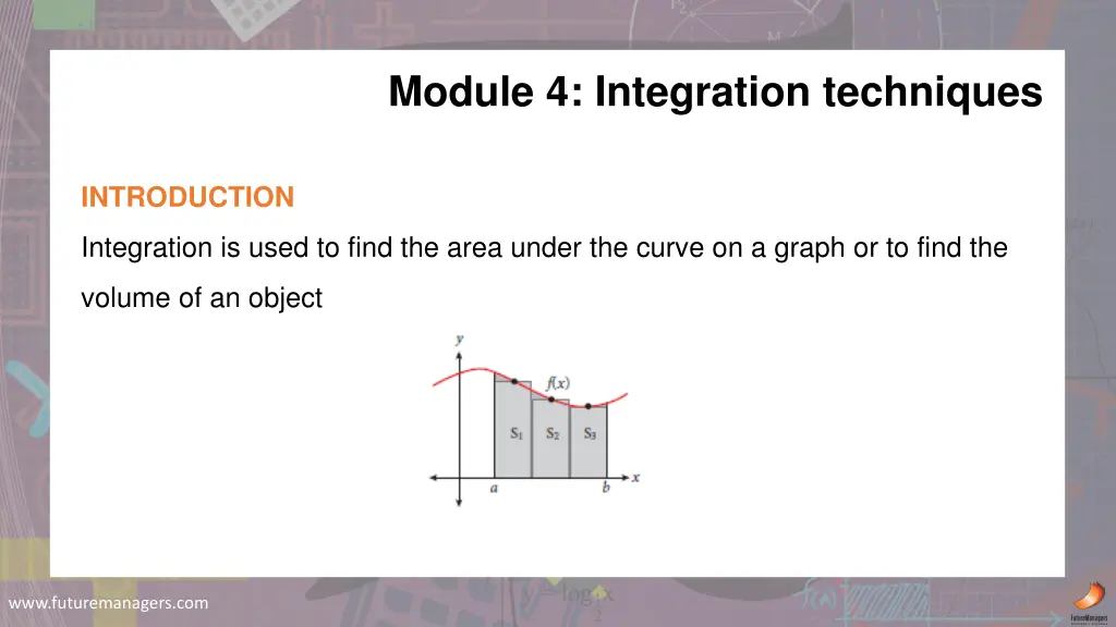 module 4 integration techniques