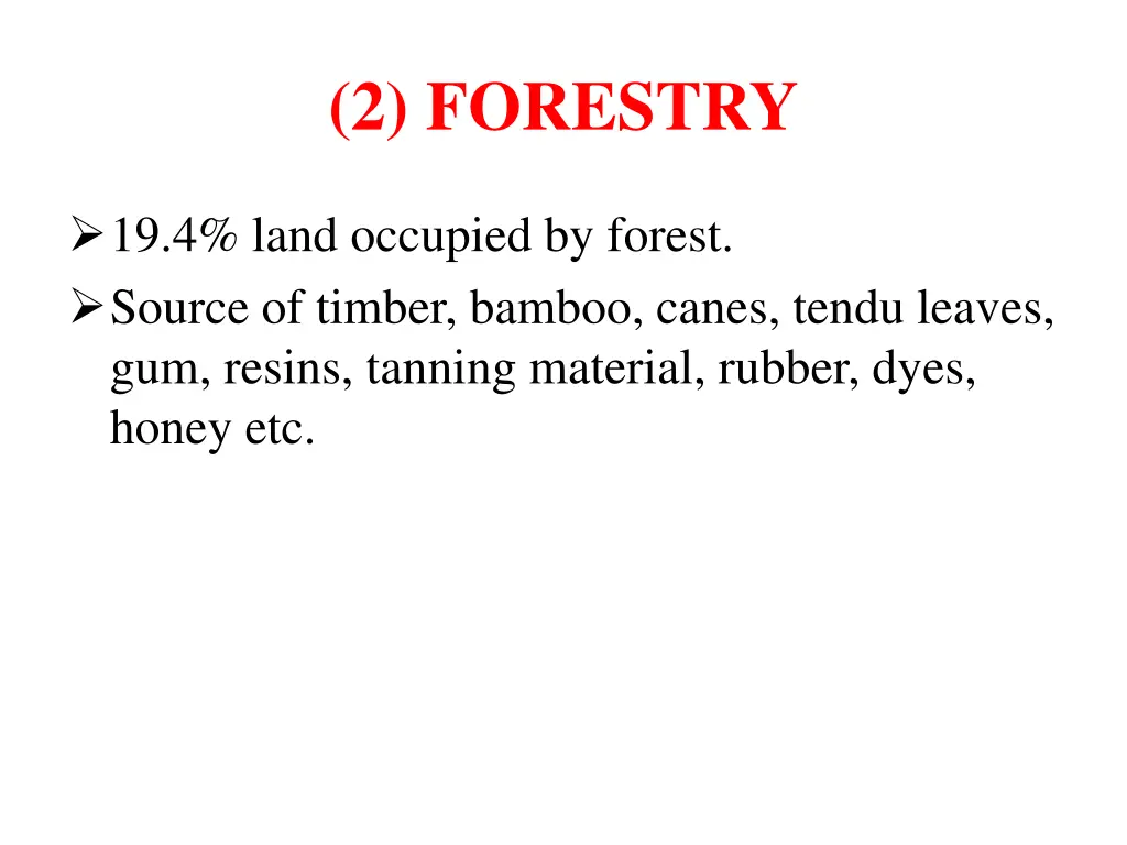 2 forestry