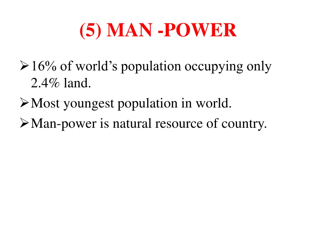 5 man power