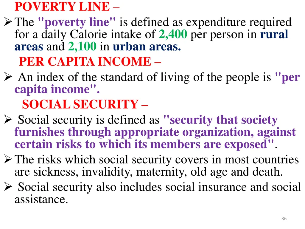 poverty line the poverty line is defined