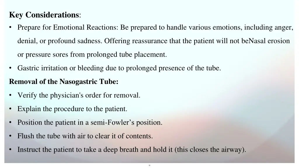 key considerations prepare for emotional