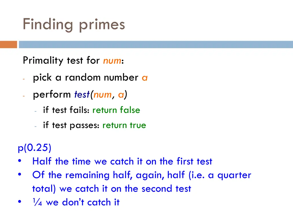 finding primes 7