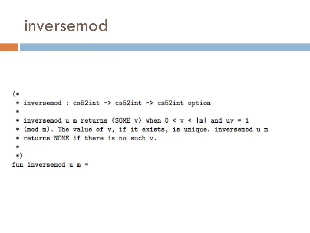 inversemod 1
