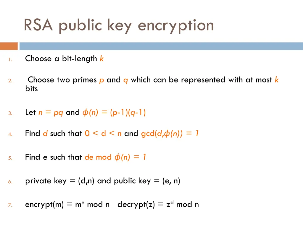 rsa public key encryption