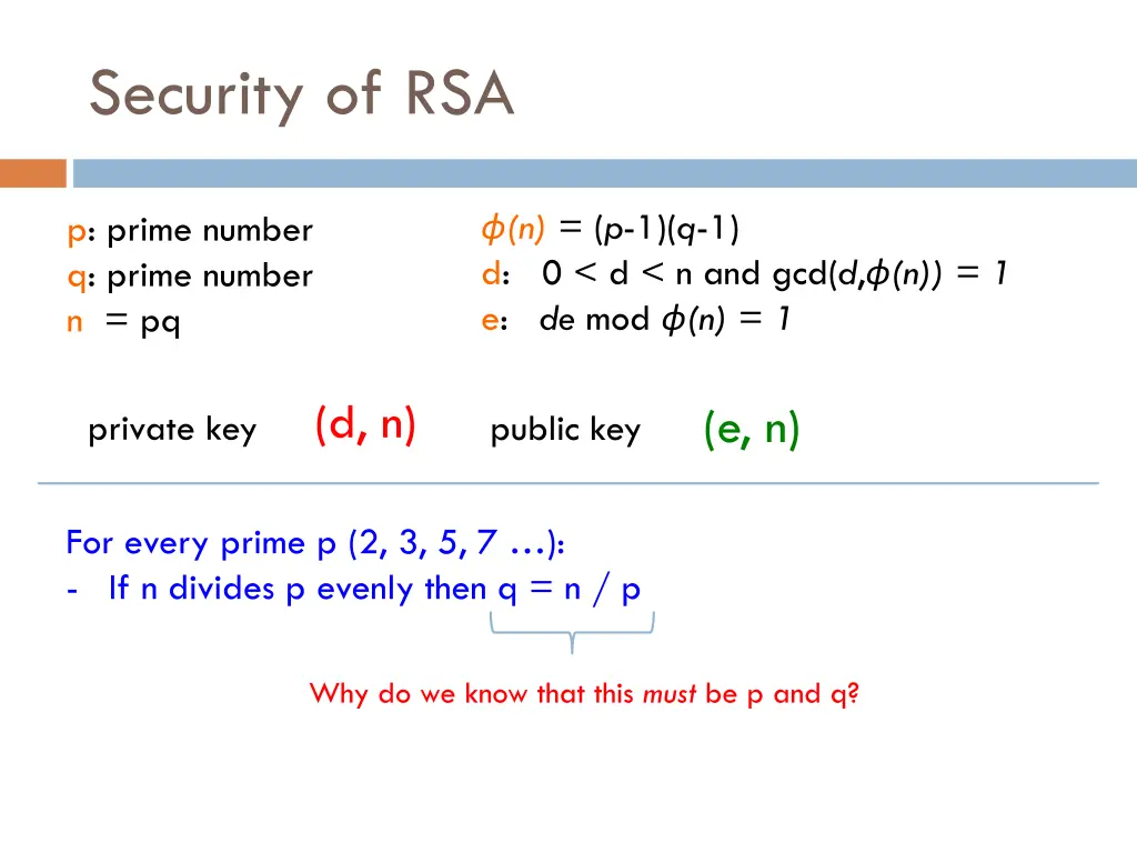 security of rsa 4