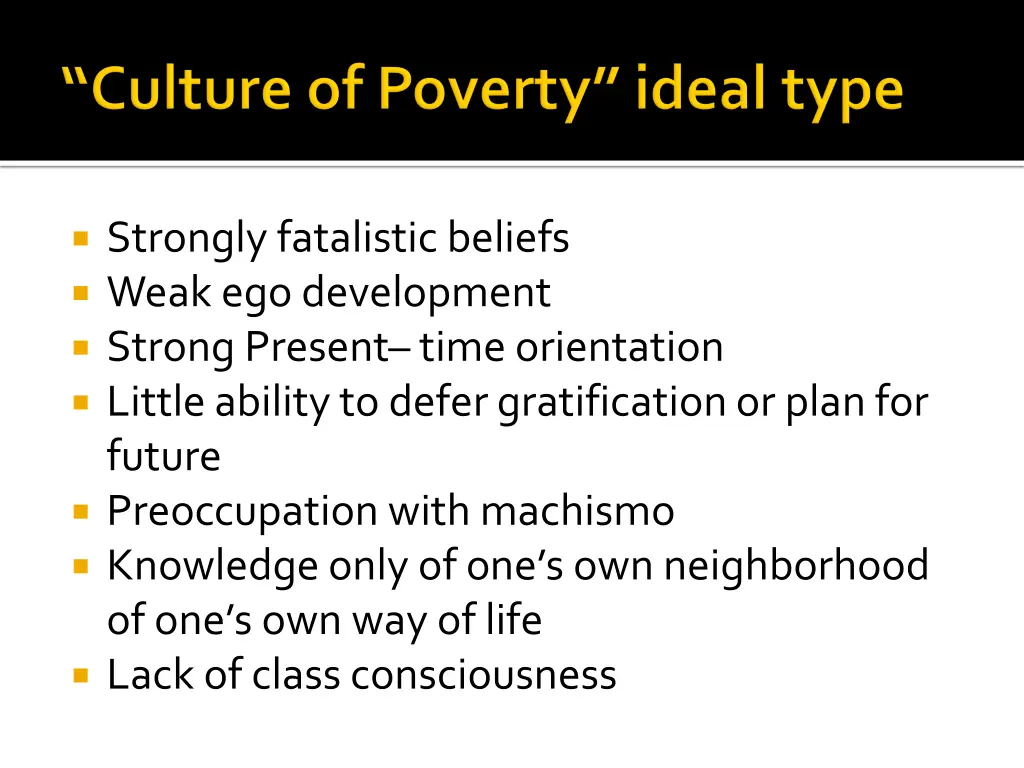 strongly fatalistic beliefs weak ego development
