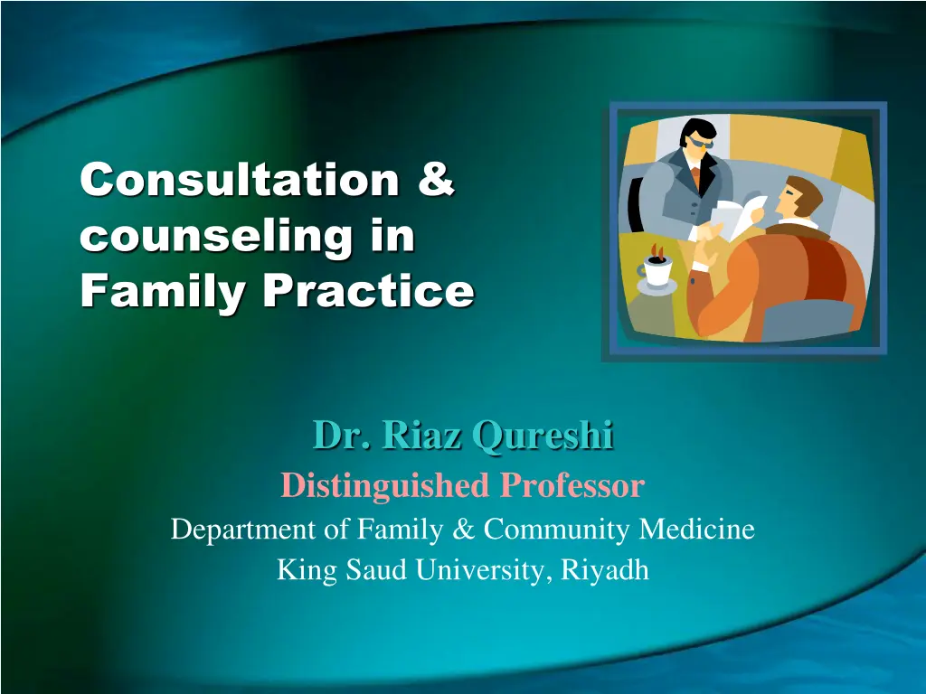 consultation counseling in family practice