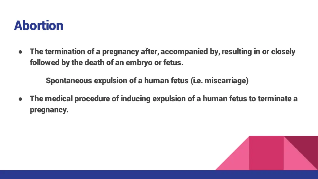 abortion