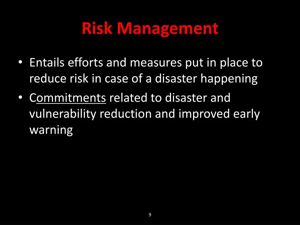 risk management 1