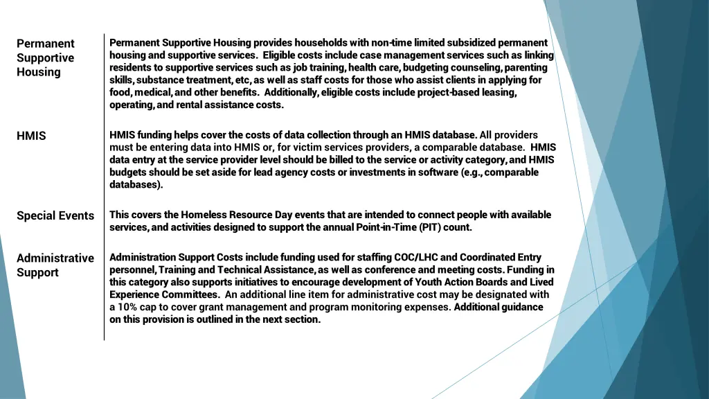 permanent supportive housing