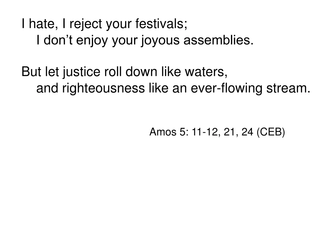 i hate i reject your festivals i don t enjoy your