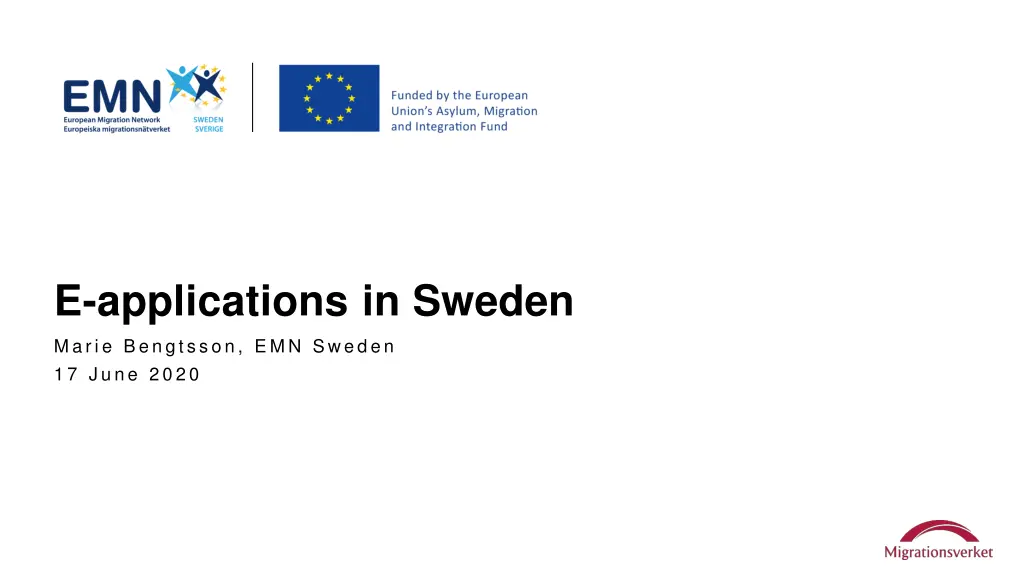 e applications in sweden