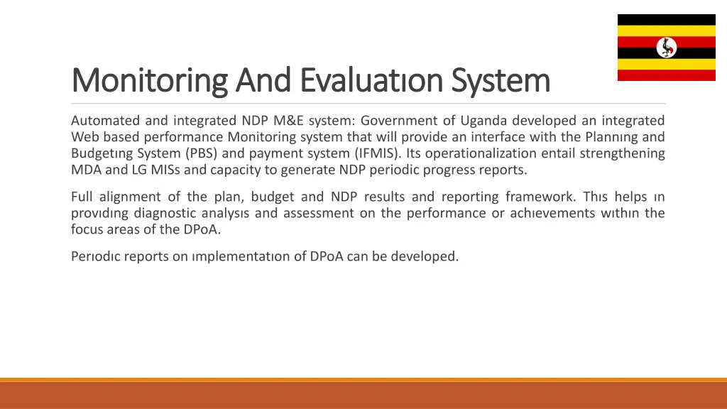 monitoring and evaluat on system monitoring