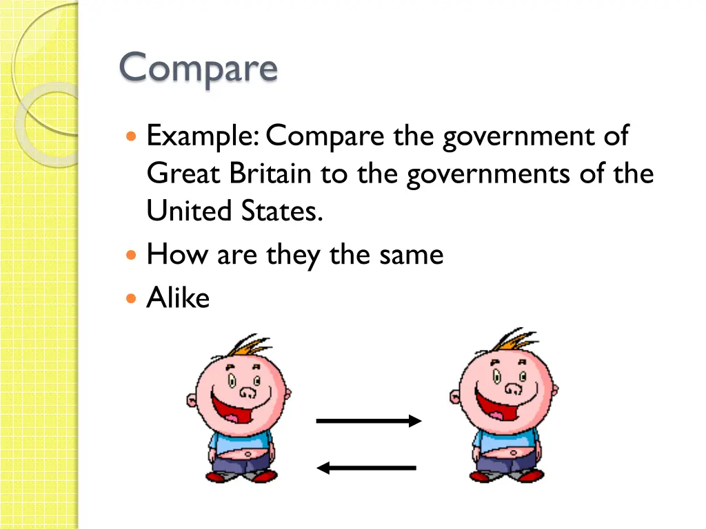 compare