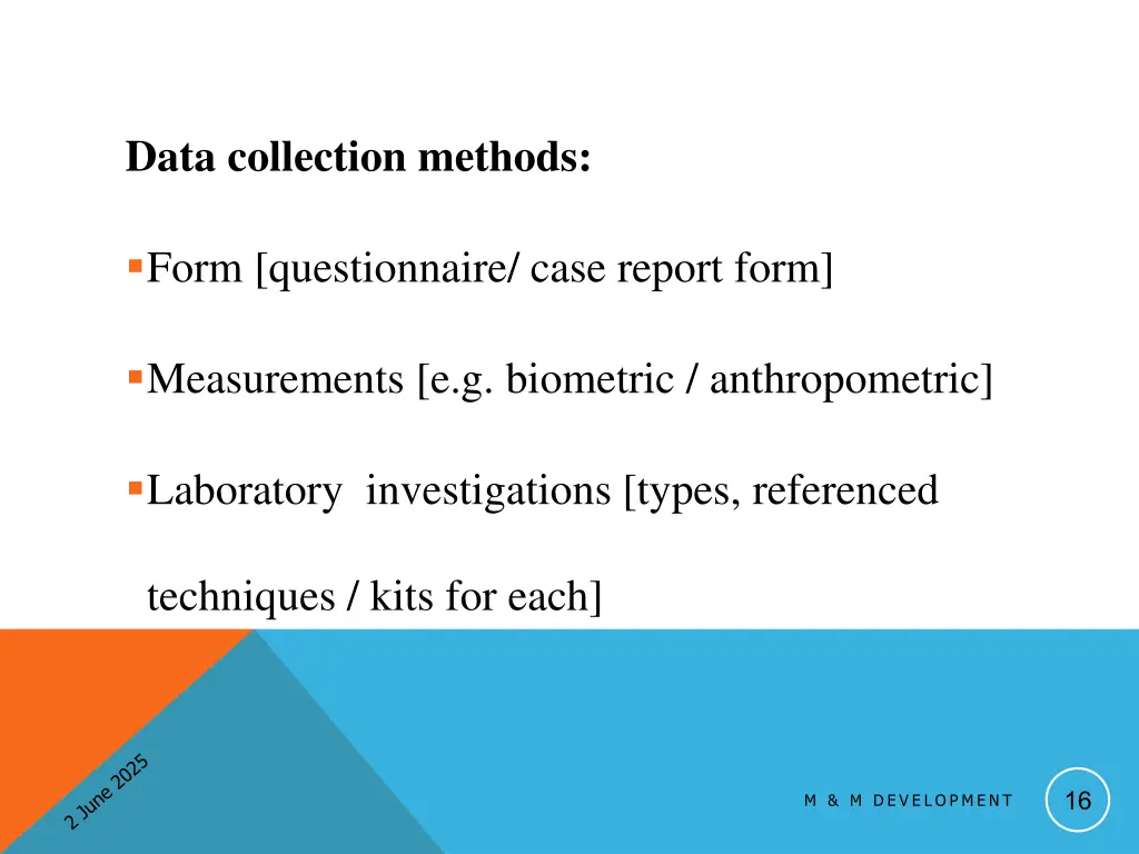 data collection methods