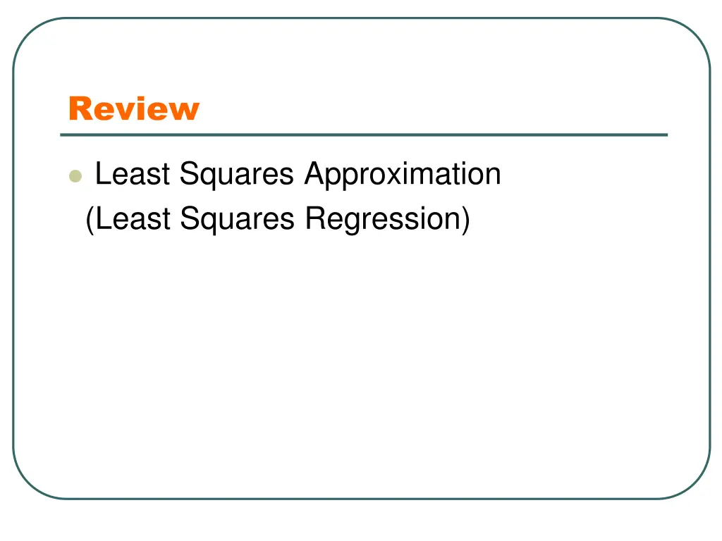 review