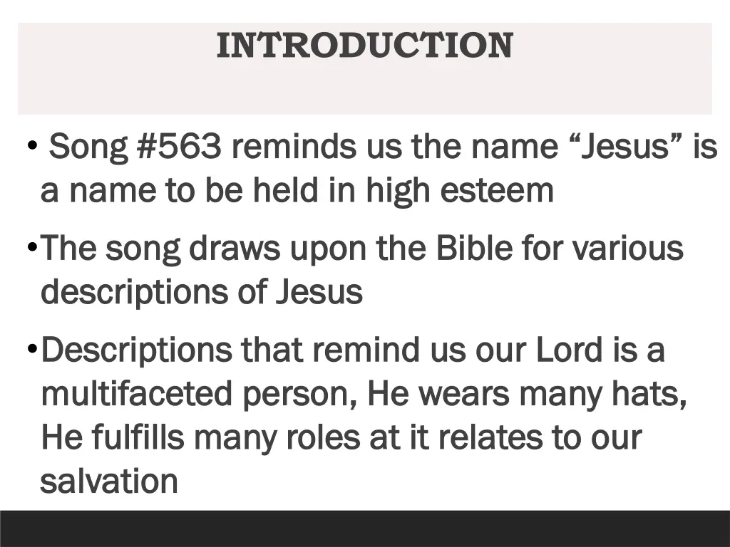 introduction