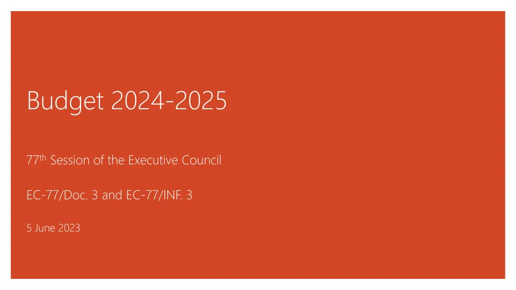 budget 2024 2025