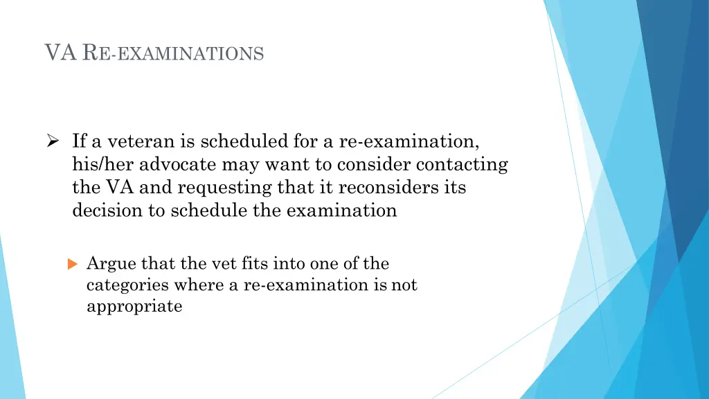 va r e examinations 4