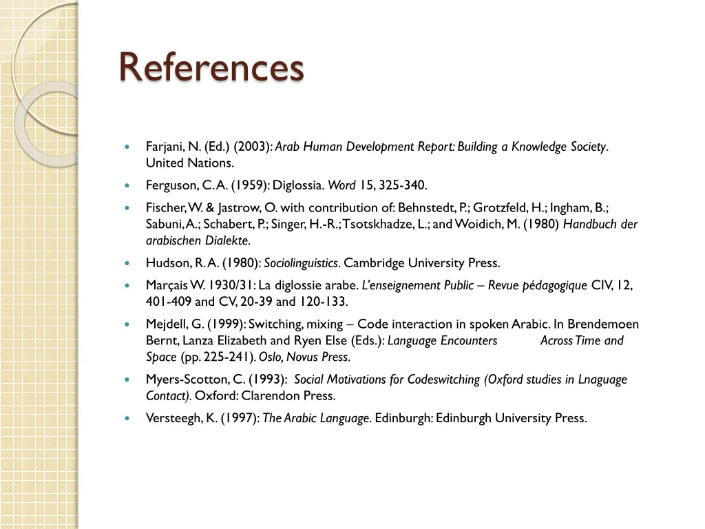 references