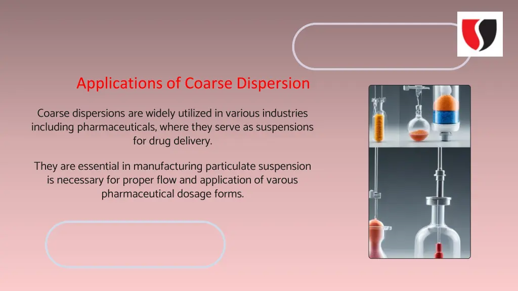 applications of coarse dispersion