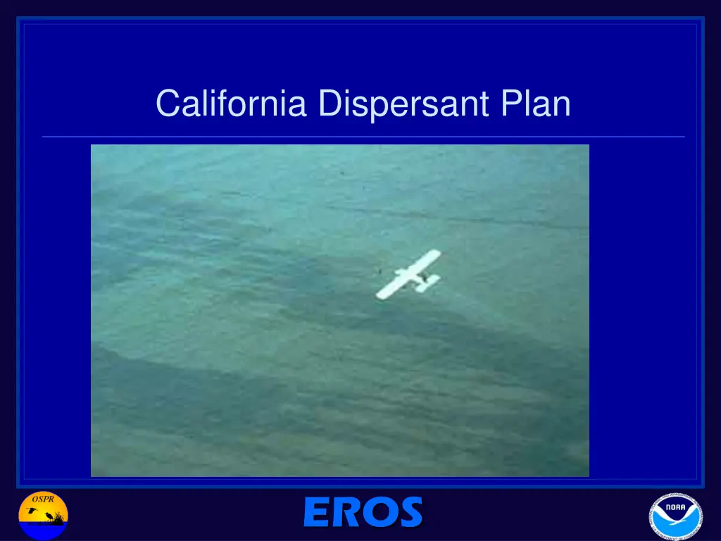 california dispersant plan