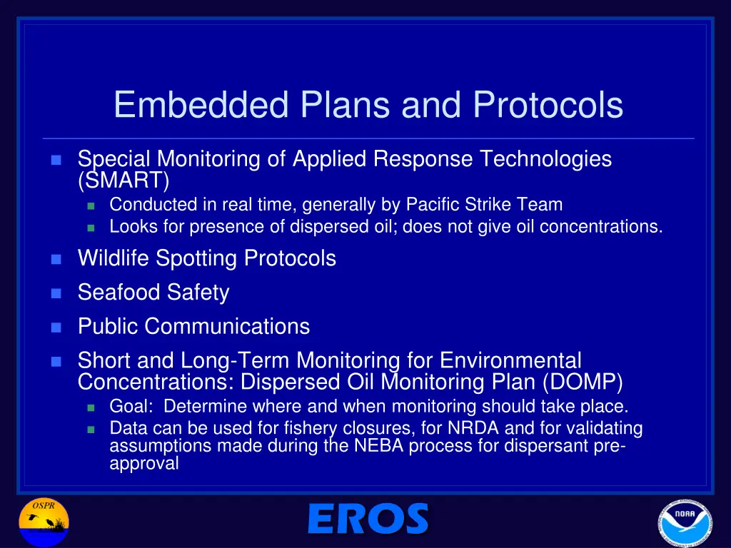 embedded plans and protocols
