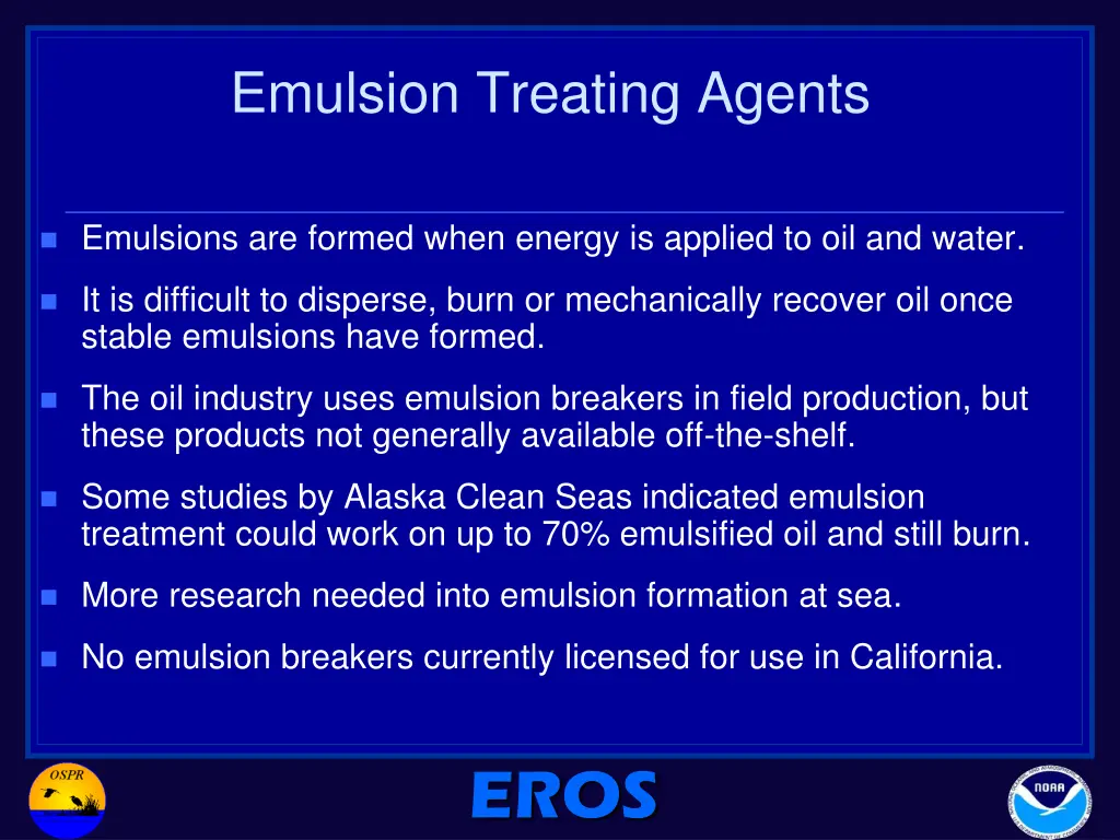 emulsion treating agents