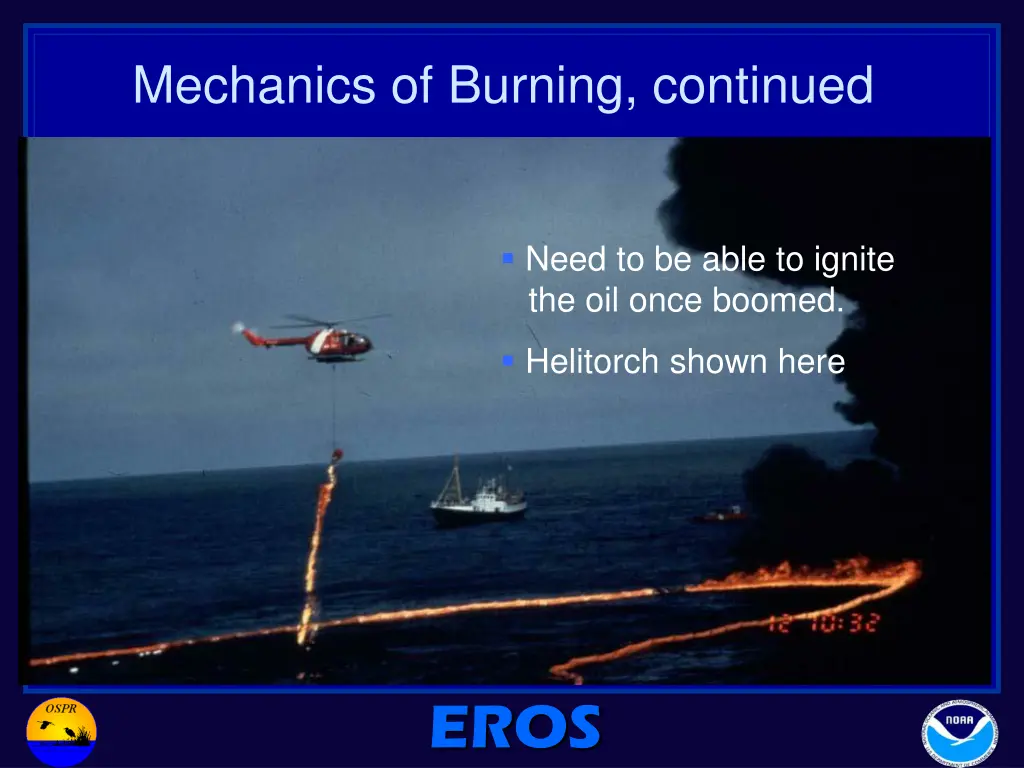 mechanics of burning continued