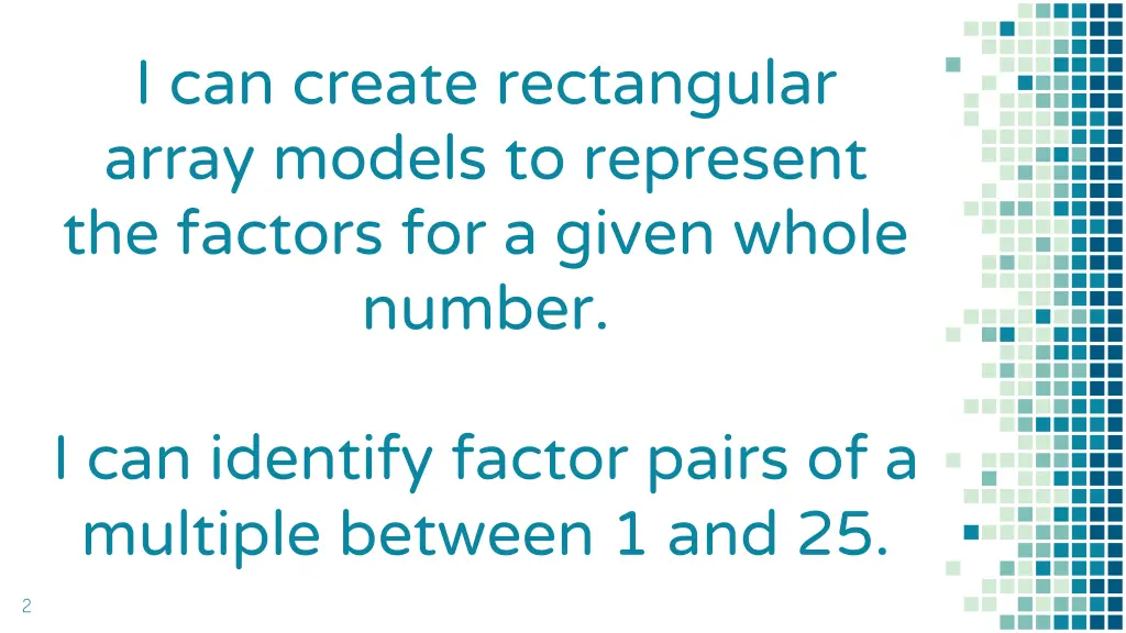 i can create rectangular array models