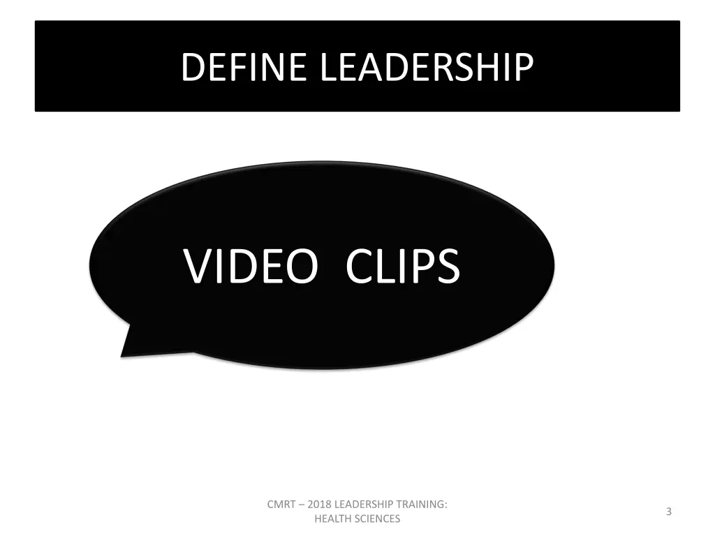 define leadership