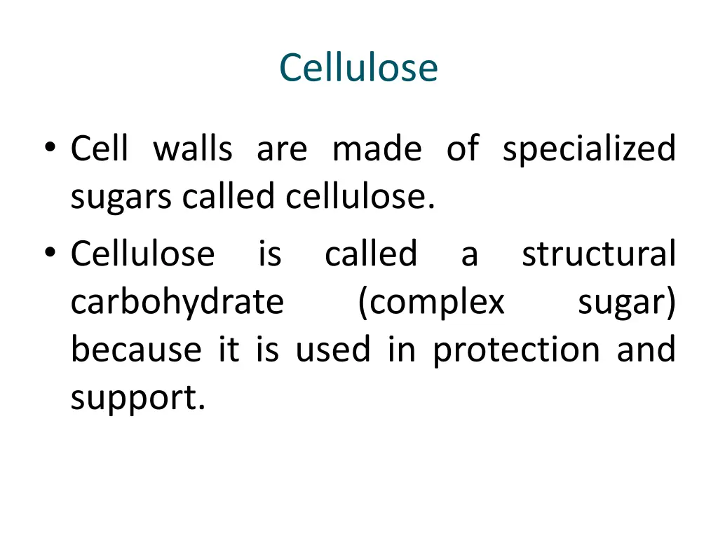 cellulose