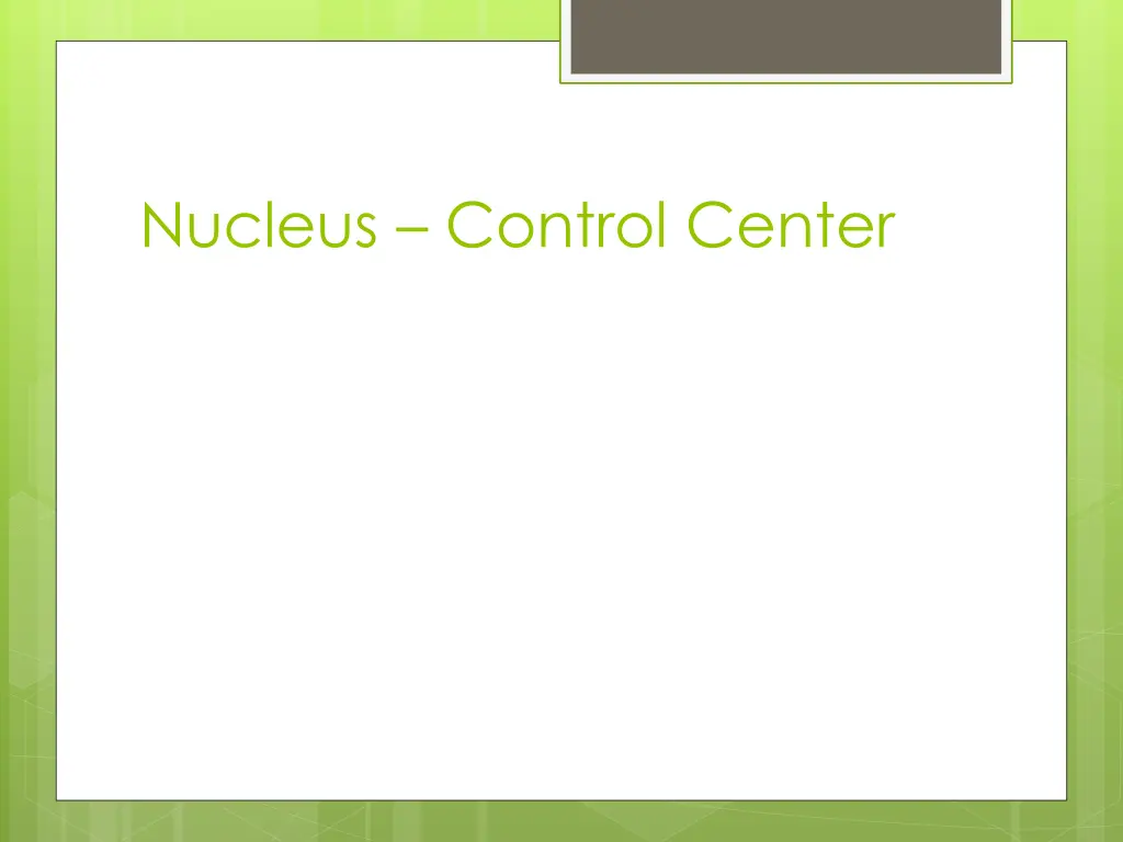nucleus control center