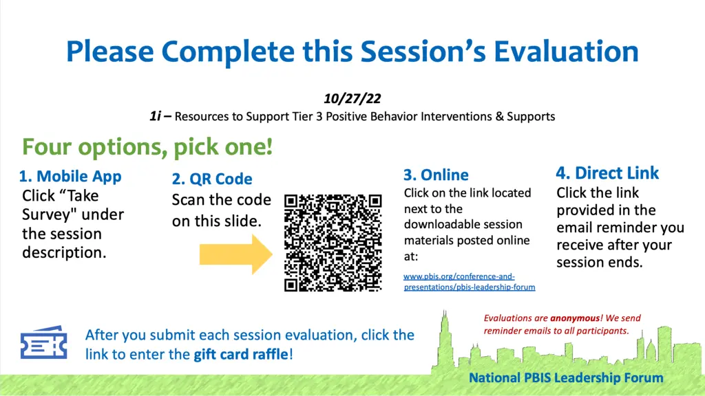 please complete this session s evaluation