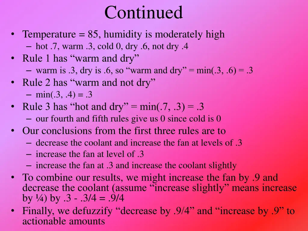 continued 1