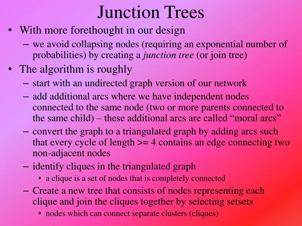 junction trees