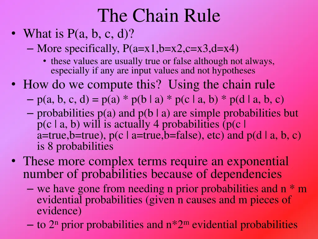 the chain rule
