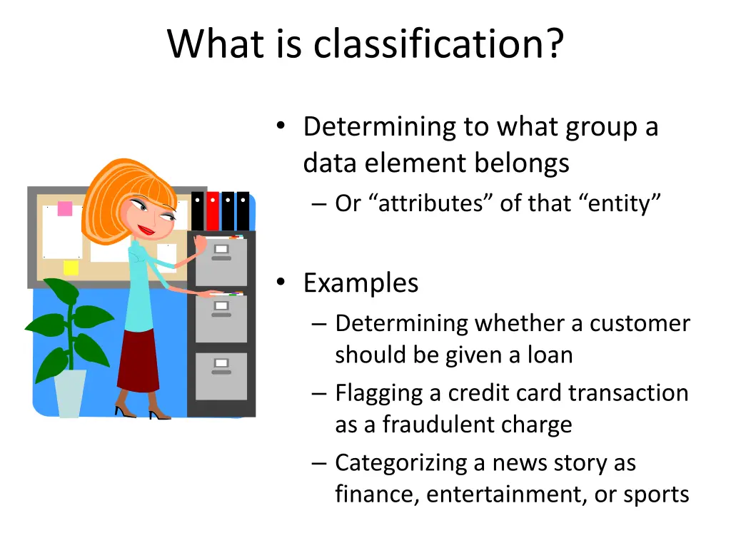 what is classification
