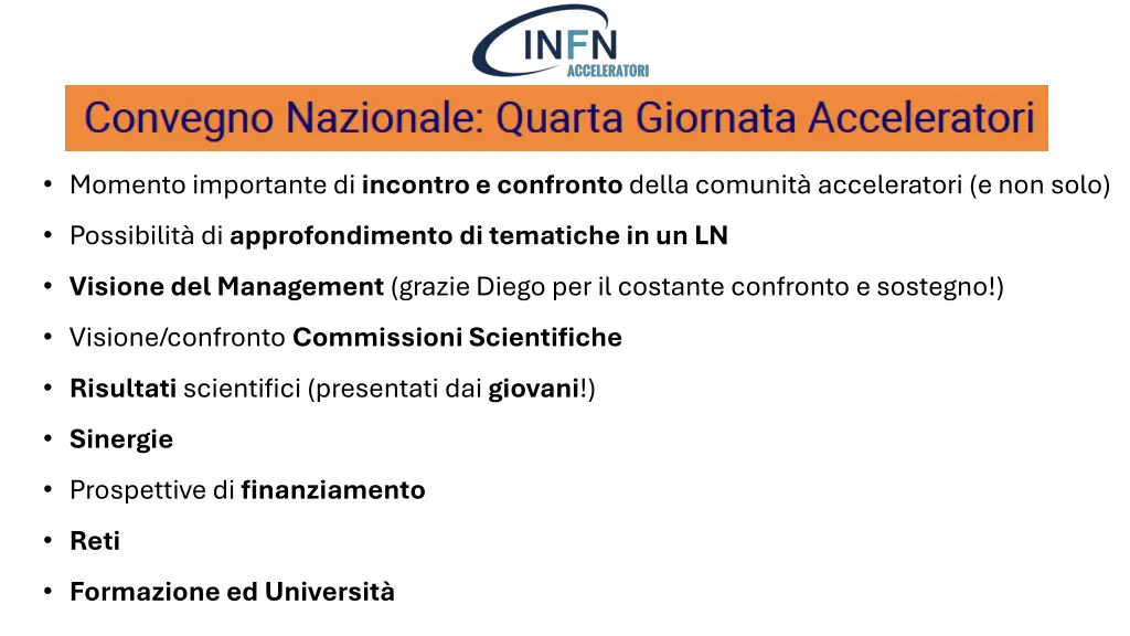 momento importante di incontro e confronto della