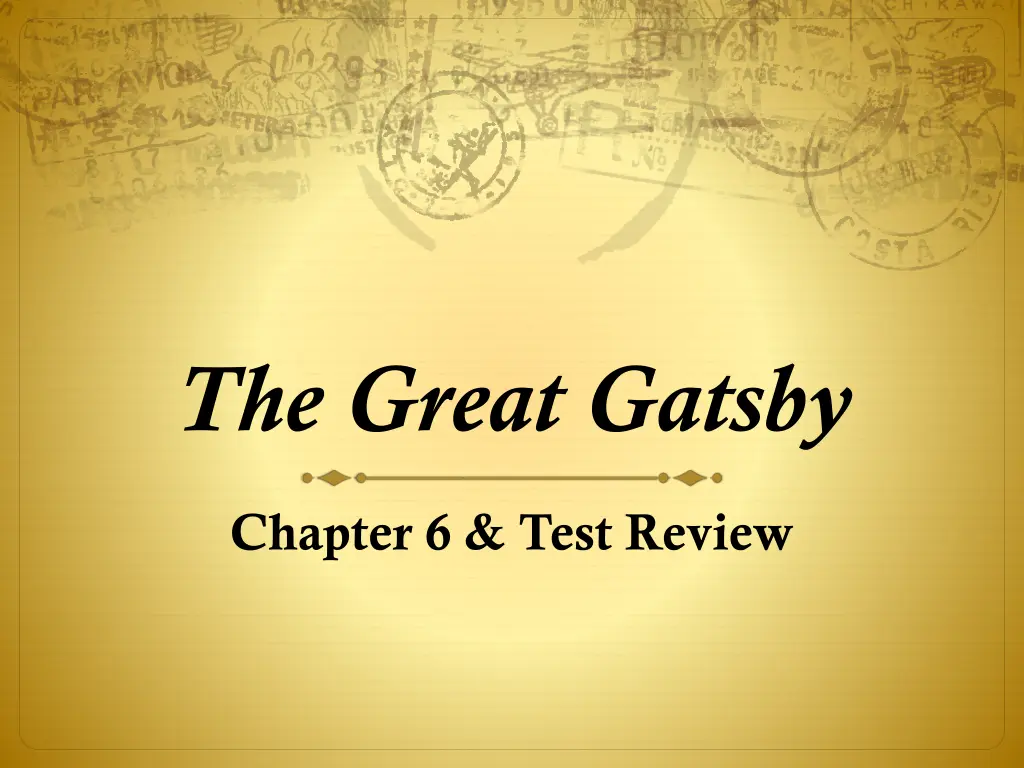 the great gatsby
