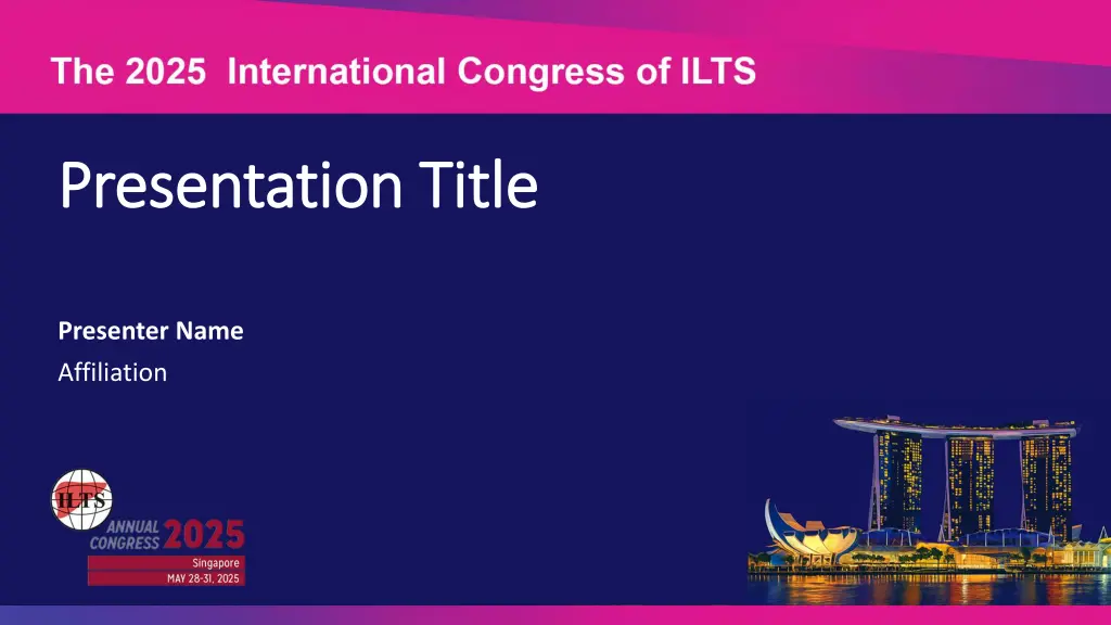 presentation title presentation title