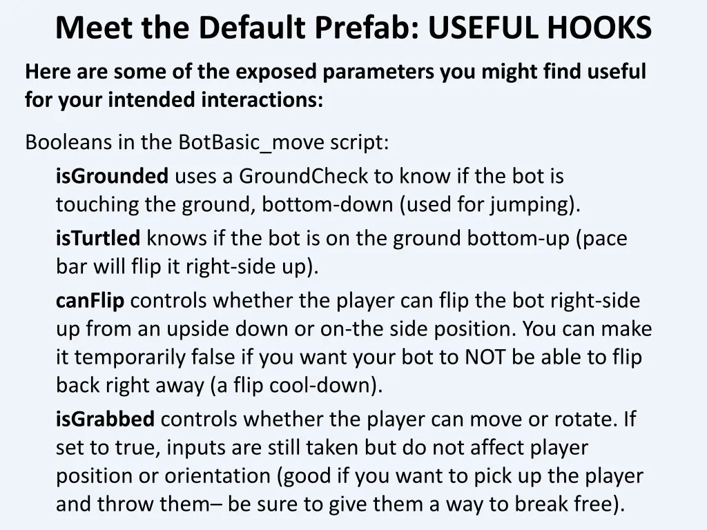 meet the default prefab useful hooks