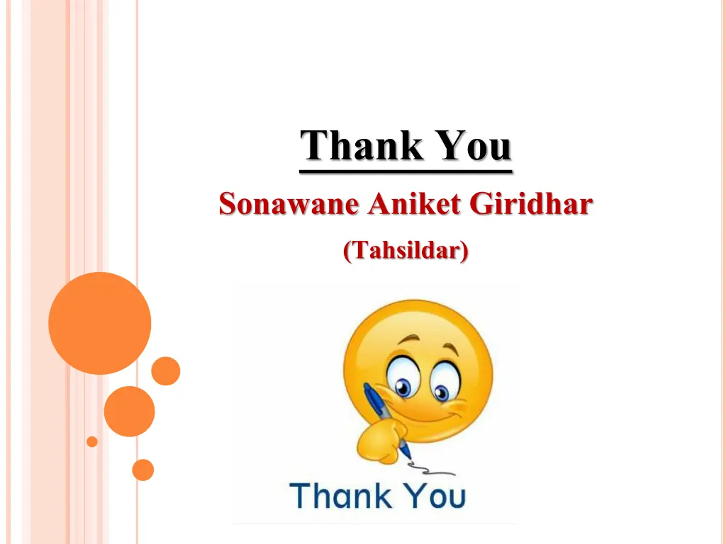 thank you sonawane aniket giridhar tahsildar
